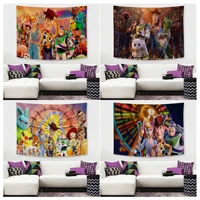 disney toy story mania diy wall tapestry home decoration hippie bohemian decoration divination decor blanket