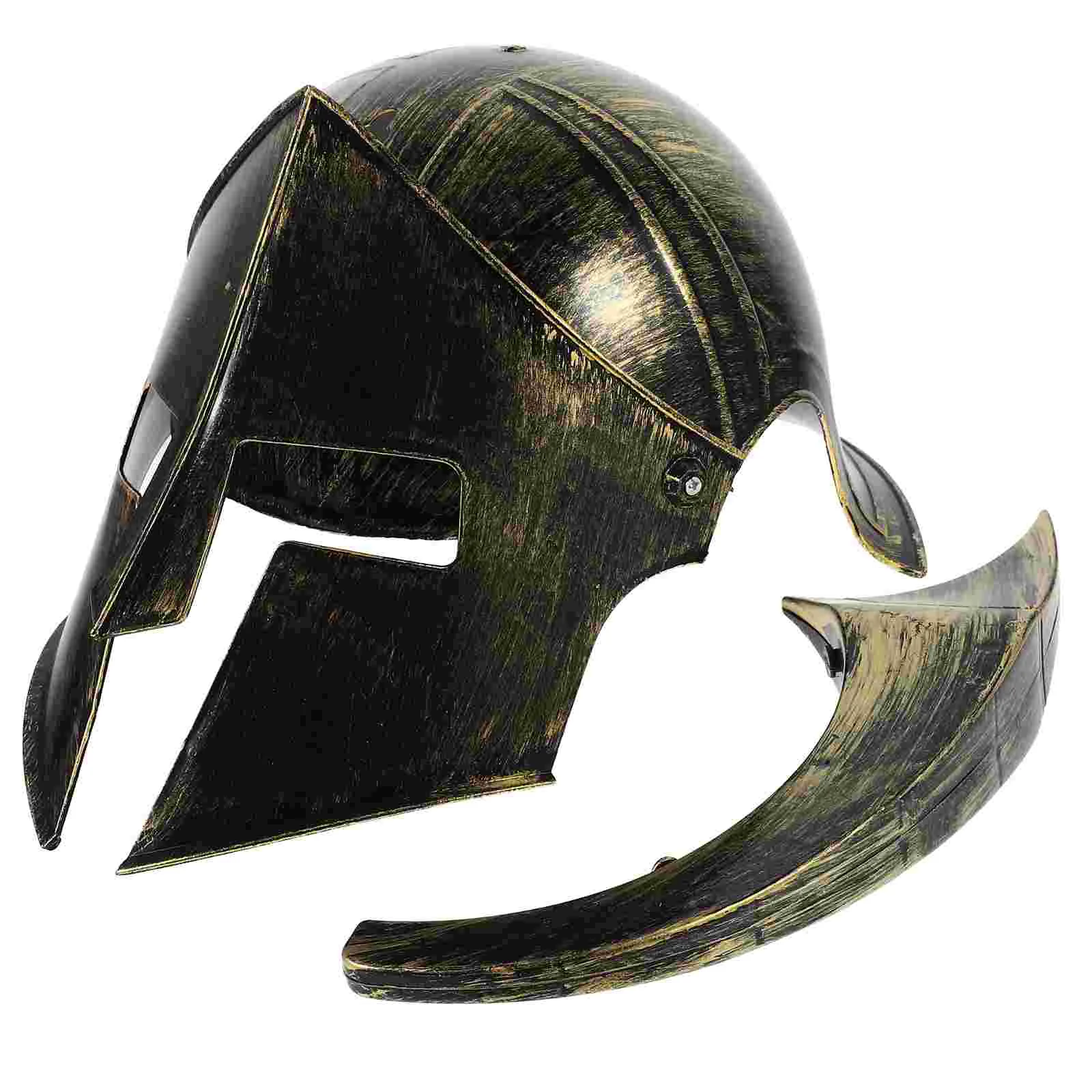 

Costume Roman Gladiator Warrior Knight Hat Spartan Men Medieval Soldier Cosplay Greek Viking Armour Headwear Props Vintage