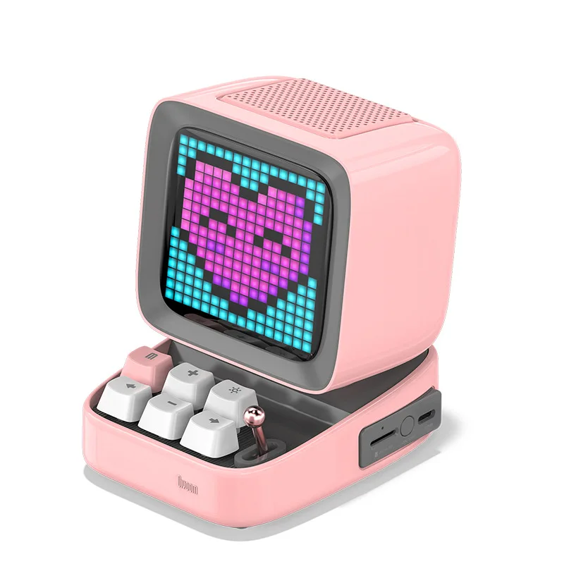

Divoom Point Tone Ditoo Pixel Speaker with Lyrics Display