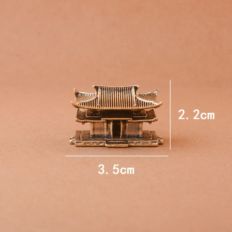 Миниатюрный латунный павильон