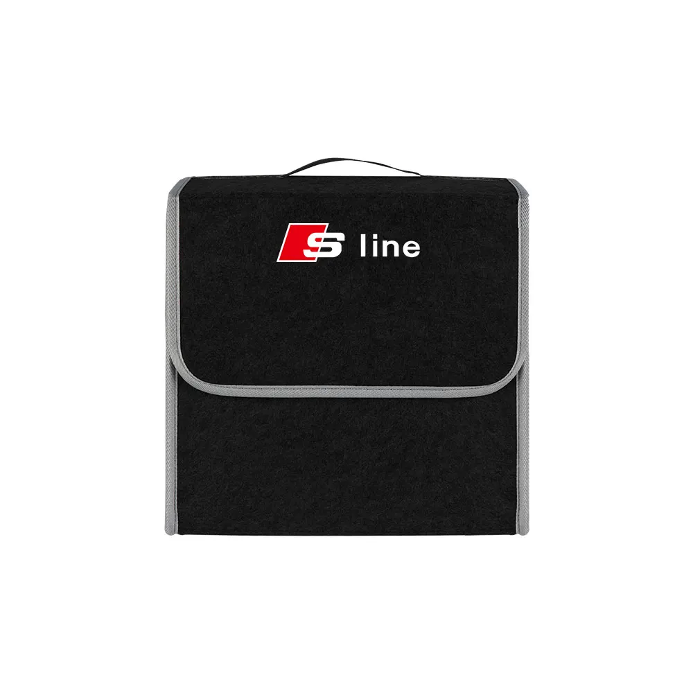 

Автомобильный багажник, органайзер, складная автомобильная сумка для хранения, дорожный чехол для инструментов для уборки, чехол для Audi Sline A5 A4 B8 A3 8P A6 C7 8V B6 B7 B9 C6