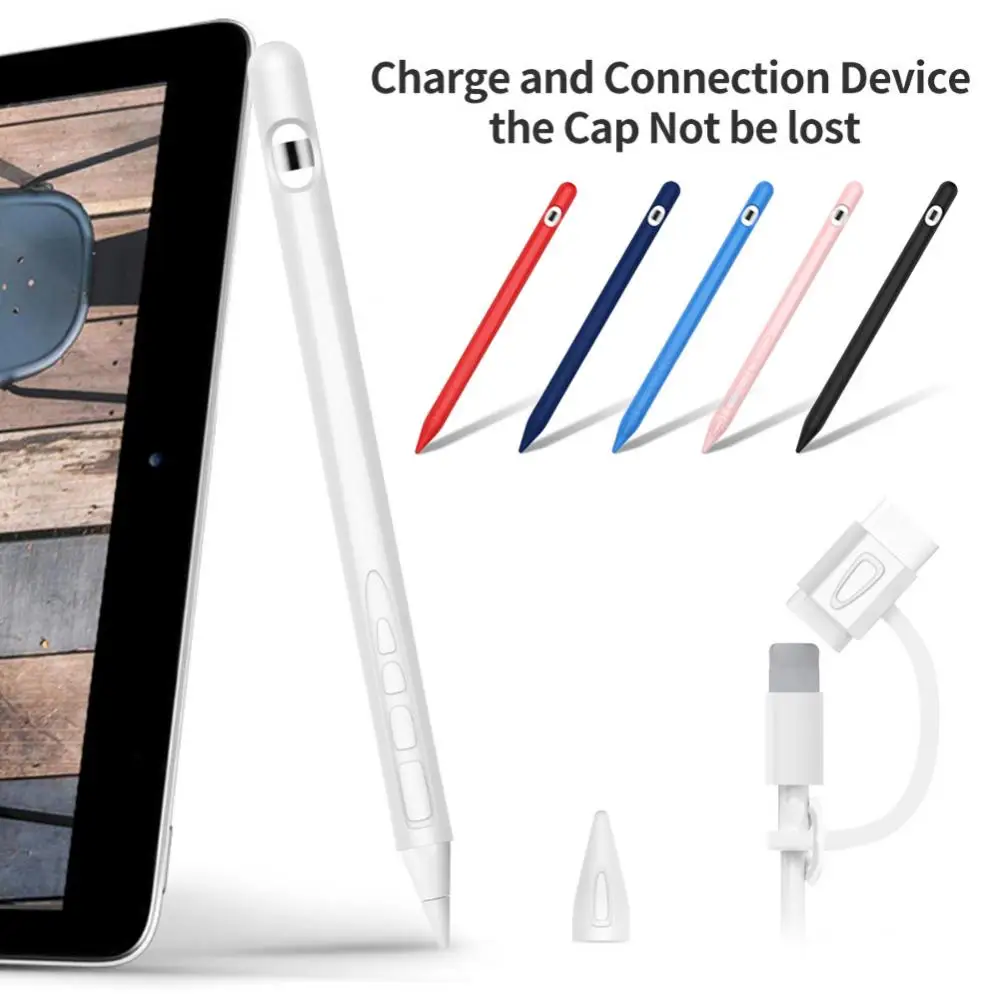 

Силиконовый чехол для сенсорного экрана Защитный чехол для Apple Pencil 1