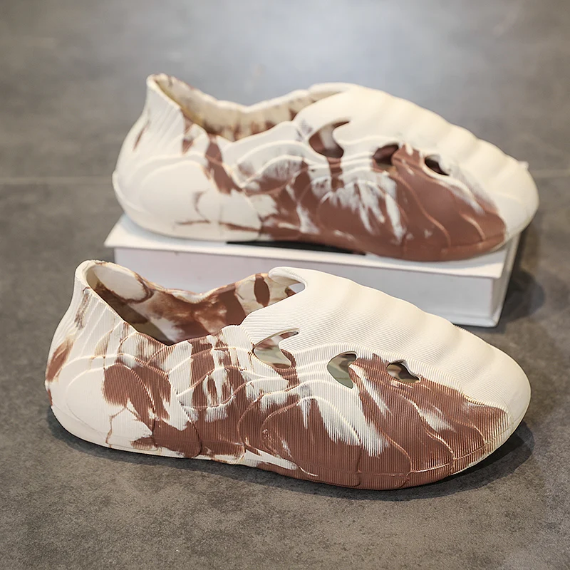 Сандалии унисекс волнистые пляжные легкие сандалии для плавания без застежки