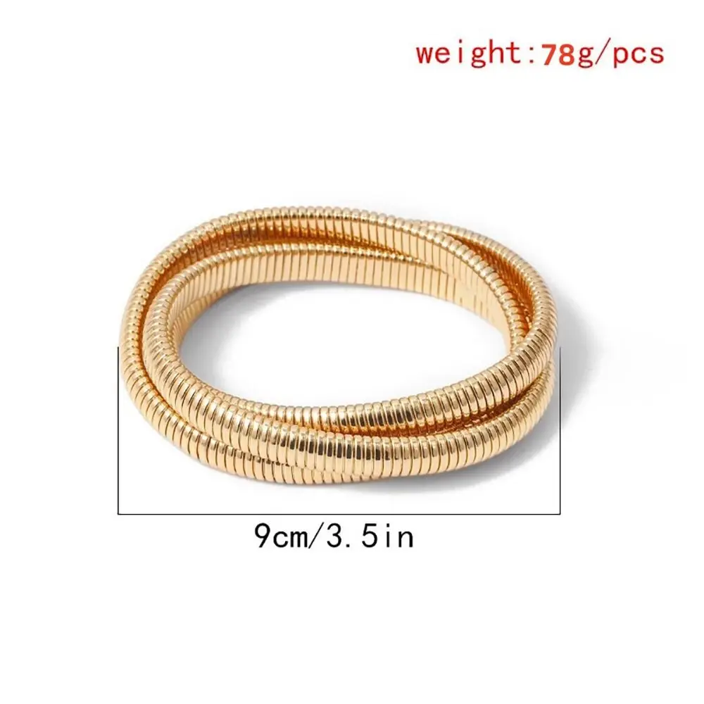 Женский эластичный браслет в стиле панк