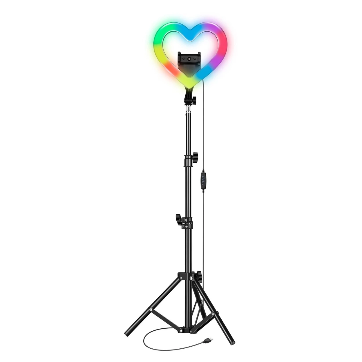 

PRO Live Stream 10 ”Heart Ring светильник с RGB (SC-2330RGB)