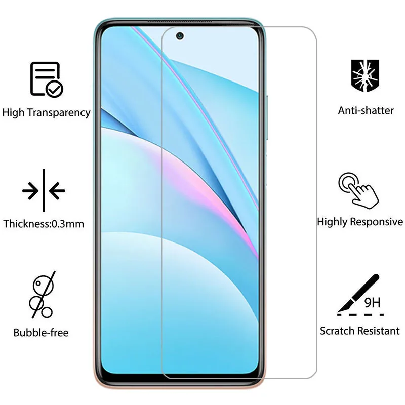 Защитное закалённое стекло для xiaomi mi 10 t 11 12 lite