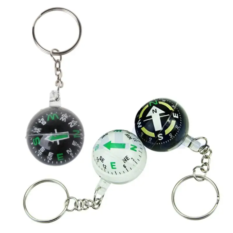 

1PC 20mm Button Shape Small Mini Survival Compasses For Outdoor Camping Hiking