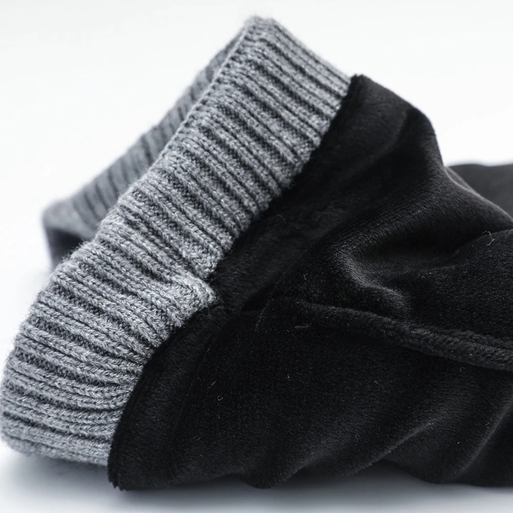 

Вязаный шарф-кольцо унисекс, ветрозащитный, утолщенный теплый пуловер в полоску, однотонный воротник, мягкие шарфы для лица