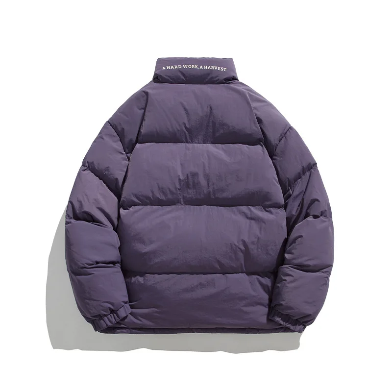 Парные мужские хлопковые пальто зимние пышные свободные парки из пуха хлопка с