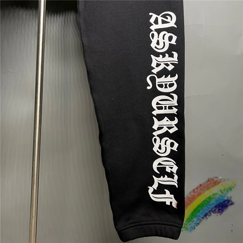 Брюки Askyurself для мужчин и женщин флисовые на санскрите графические штаны