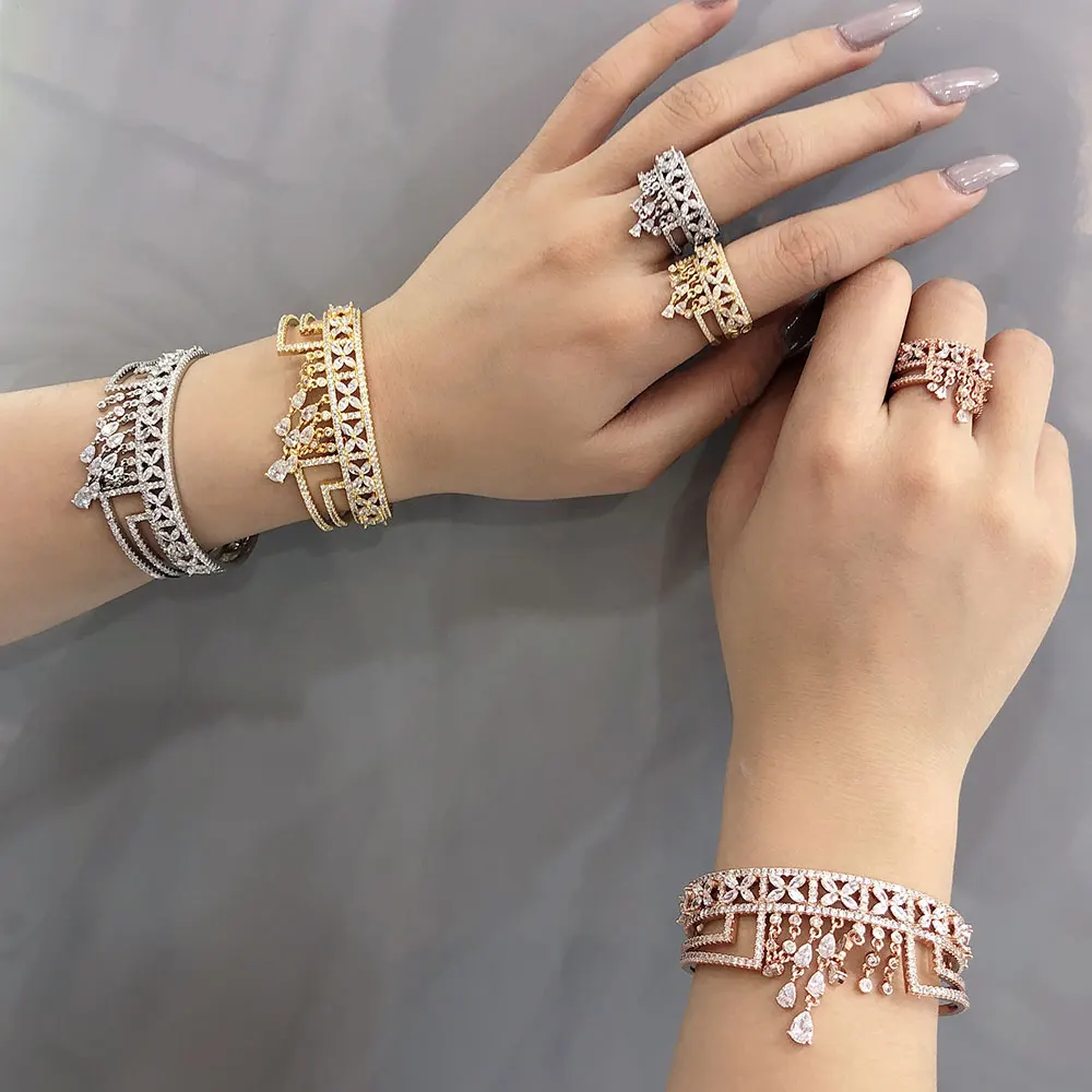 Модное дизайнерское кольцо GODKI в виде короны принцессы Женское Обручальное с