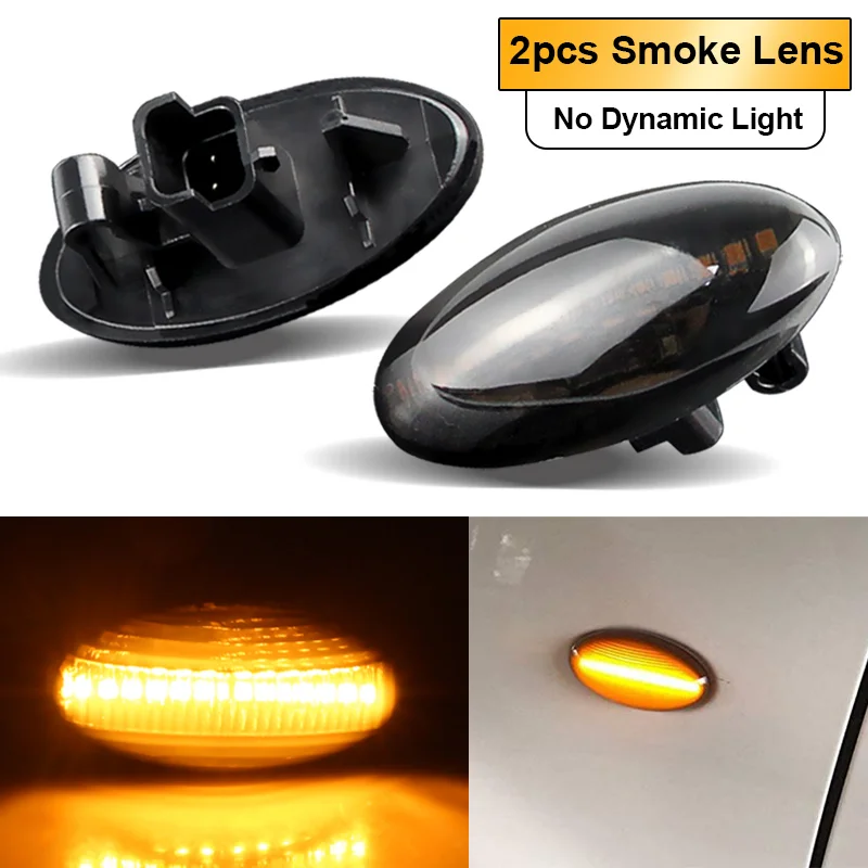 

2 шт. для Peugeot 107 1007 108 206 307 407 607 Partner Traveller Expert светодиодный боковой габаритный фонарь, повторитель указателей поворота