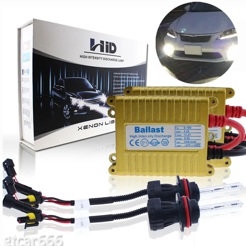 

Комплект Hid-ламп 55 Вт 9007 биксеноновых 5000K для Nissan Frontier 2001-2020