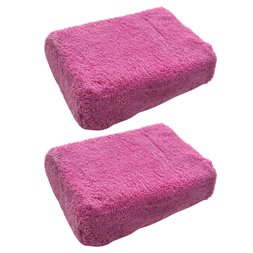 

2pcs Absorbent Portable Brush Sponge Cleaner Cleaning Tools for
