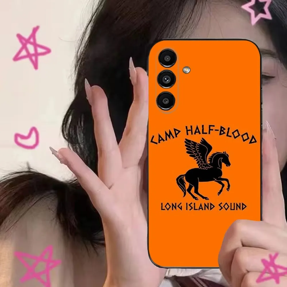 Чехол для телефона P-Percy J-Jackson Samsung S24 S21 S22 S23 S30 Ultra S20 Plus Fe Lite Note 10 9 5G черный мягкий