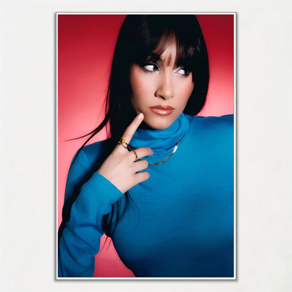 A-Aitana Q-Ocana певица плакат настенное искусство домашний декор комнаты цифровая