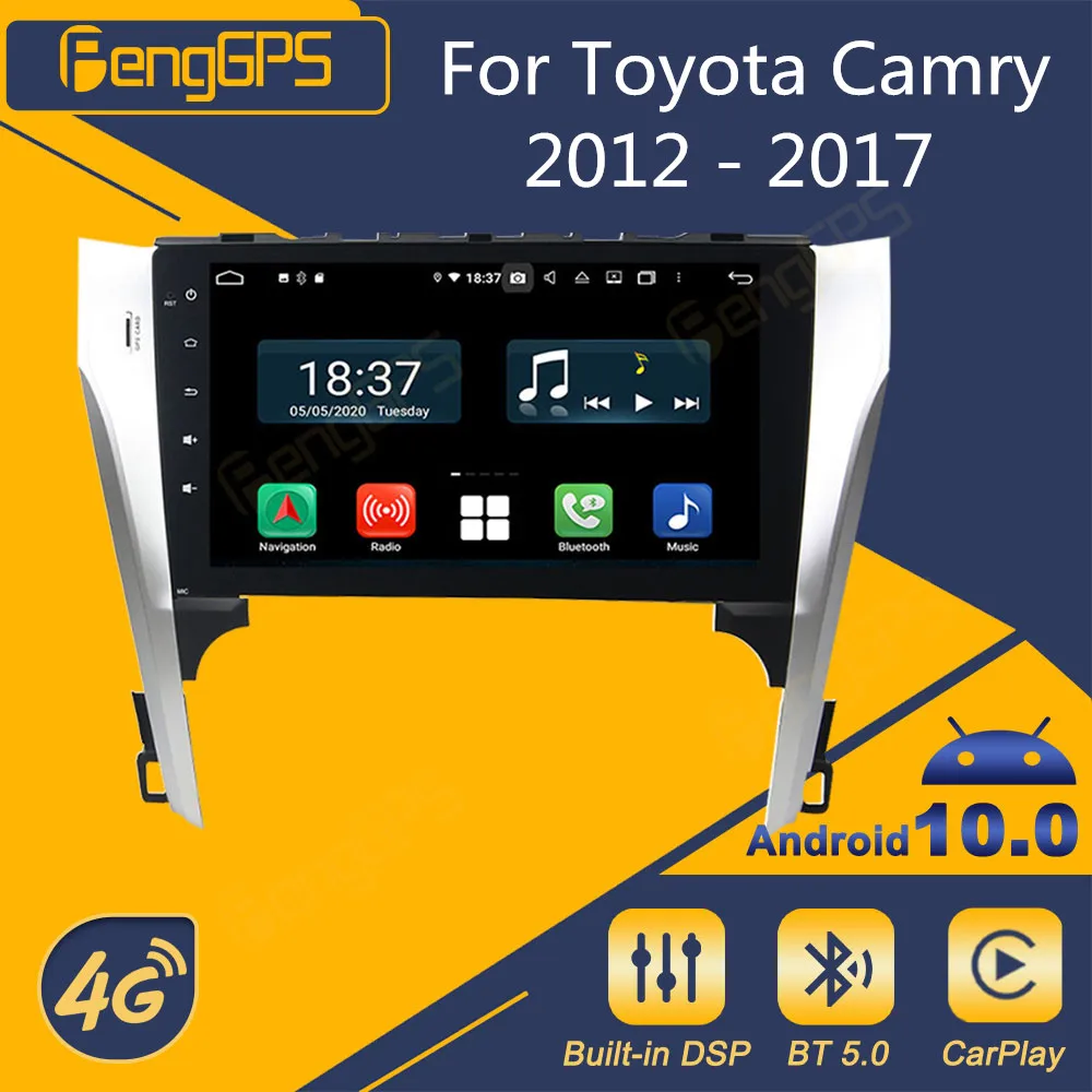 

Автомагнитола для Toyota Camry 2012-2017, Android, 2Din, стереоприемник, Авторадио, мультимедийный плеер, GPS-навигация, экран головного устройства