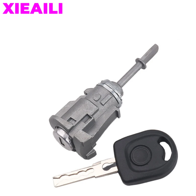 

XIEAILI OEM Left Door Lock Cylinder Auto Door Lock Cylinder For Vw Passat With 1Pcs Key S784