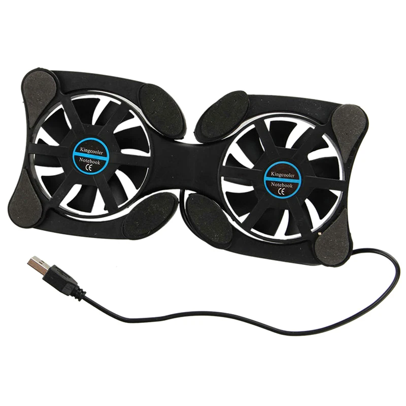 

1 шт., вентилятор охлаждения для ноутбуков 7-15 дюймов с USB-портом