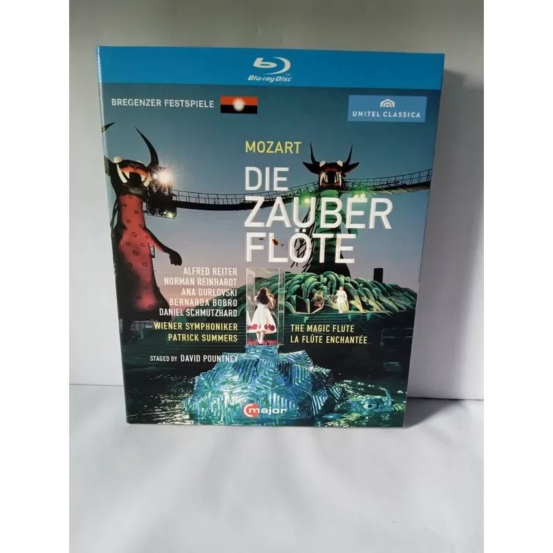 Фото Blu-ray диск: Моцарт. Волшебная флейта. Выступление на Брегенц-фестивале. №1