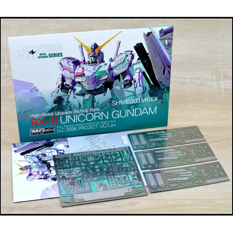 

SH STUDIO MGEX 1/100 RX-0 Единорог высокие детали для резки металлическая добавка в сборе набор моделей