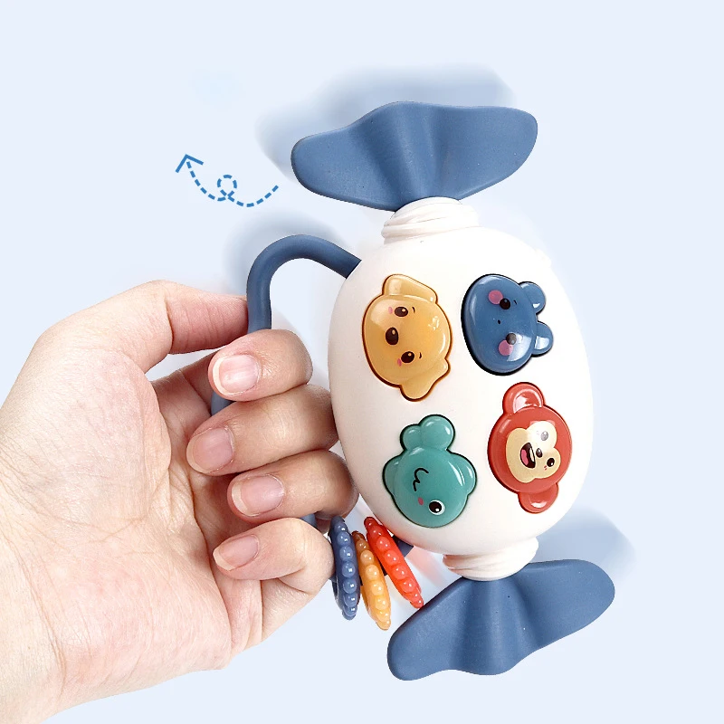 

Baby Toy Puzzle Candy Rattle Music Hand Rattle Baby Soothing Baby Rattle Toy for Boys and Girls Educational Rattle Teether Toy