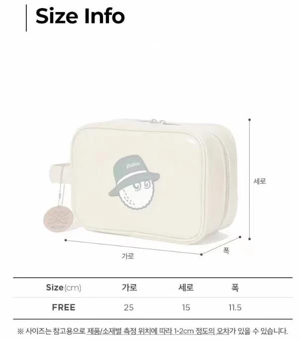 2023 Fashion Golf Handbag Small Women Men Golf Bag Universal New PU Handbag