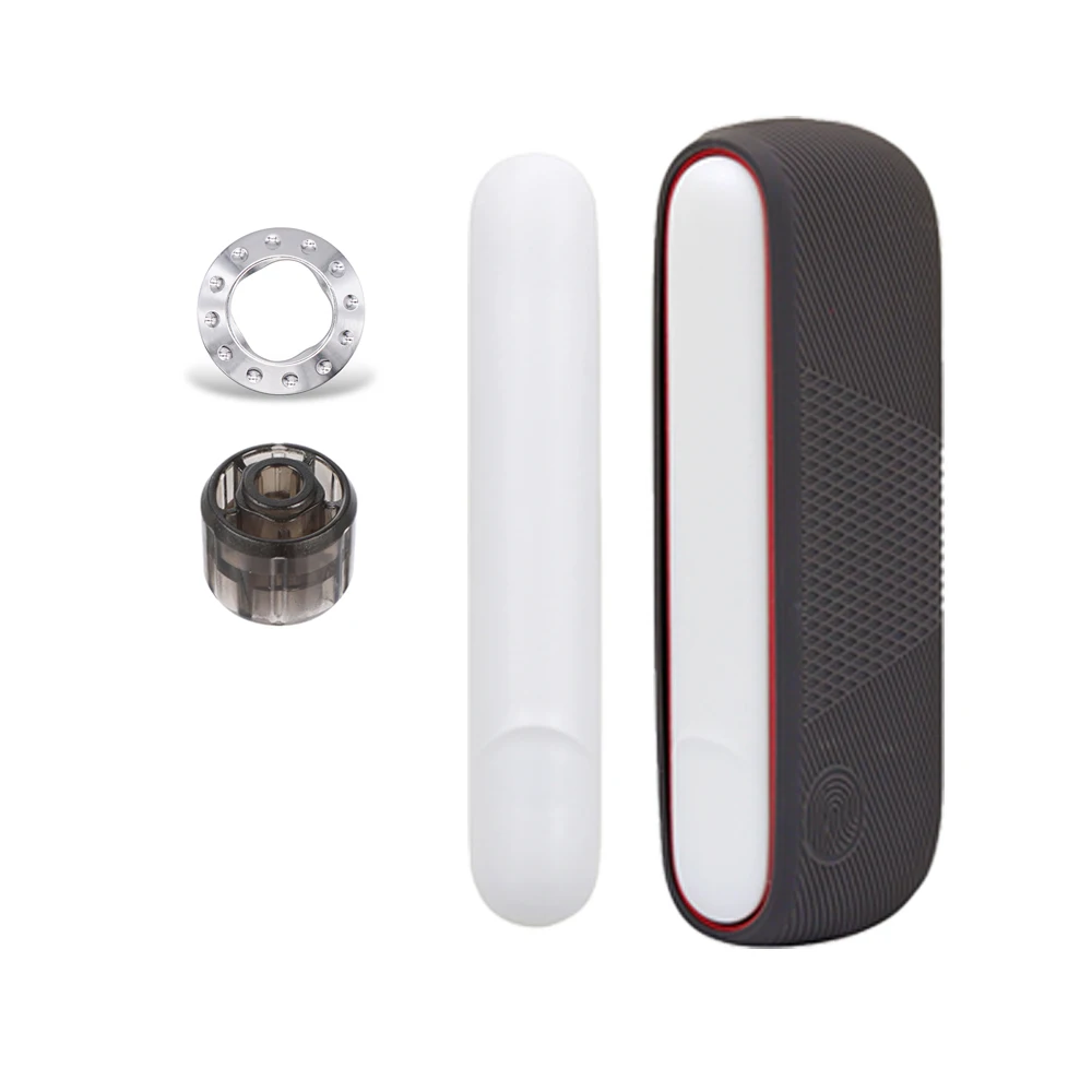

Full Set Cap Ring + Case + Door Cover for IQOS ILUMA Skin Silicon Case for IQOS ILUMA Holder Accessories Replaceable Cover