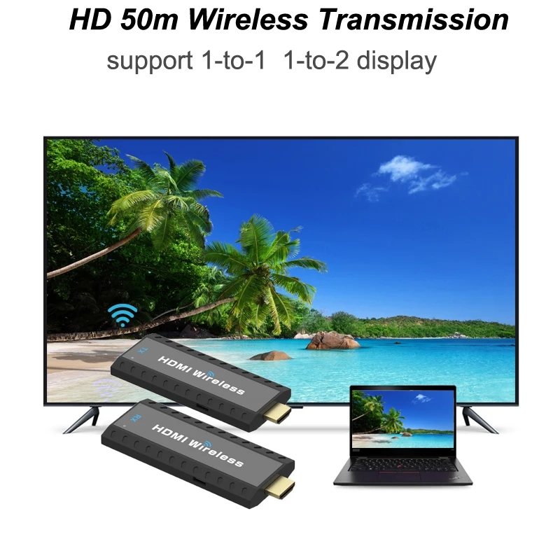 

Мини HD беспроводной HDMI удлинитель видео передатчик и приемник адаптер дисплея сплиттер для PS4 ПК к ТВ монитору проектора