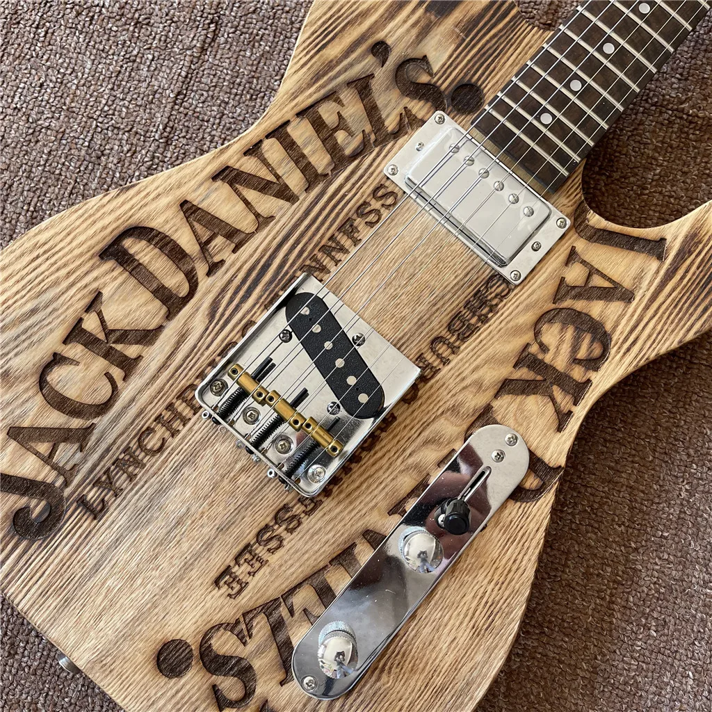 Новое поступление индивидуальная ЭЛЕКТРИЧЕСКАЯ ГИТАРА TL в натуральном цвете