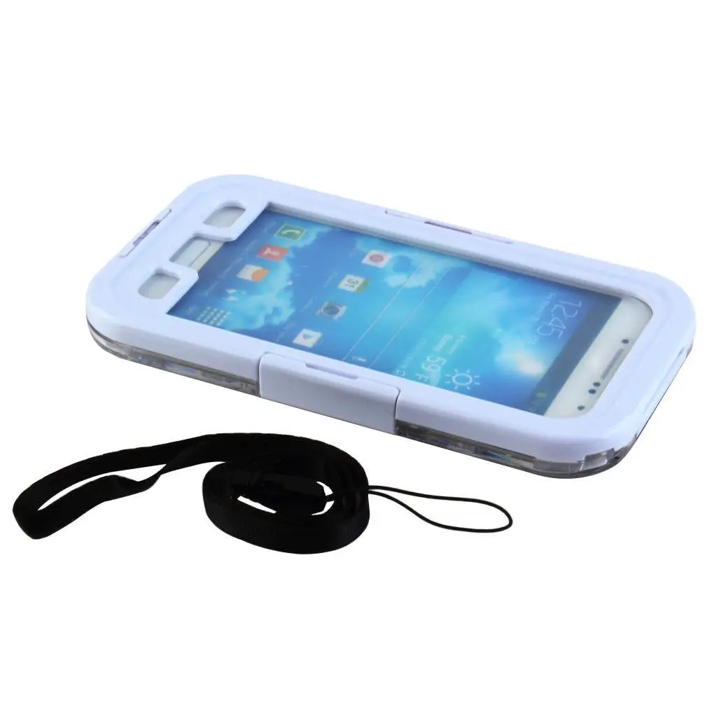 

Waterproof Swim Diving Case For Samsung S4 i9500 Clear Protective Front Back Plastic TPU Cover Accessories
