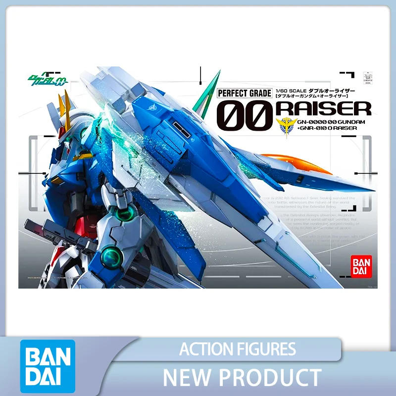 BANDAI PG 1/60 00 Raiser Gundam Mobile Suit Gundam 00 (Double O) Gunpla Model Kit Assembly/Assembling