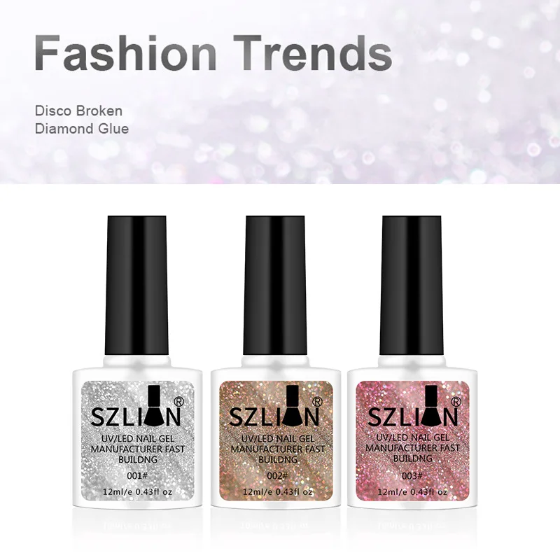 Взрывобезопасный Блестящий полуперманентный лак Born Pretty для маникюра удаляемый