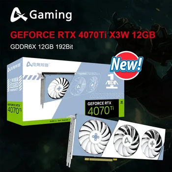 AX GAMING RTX 4070 RTX 4070Ti X3W 12GB New Graphic Card GDDR6X 192Bit 4NM RTX4070Ti 16Pin NVIDIA GPU Video Cards placa de vídeo 1