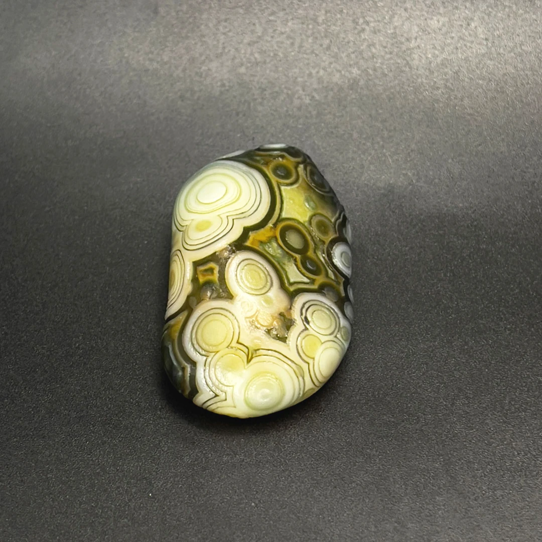 Настоящий чистый натуральный агат красочный цветок желания бусины для