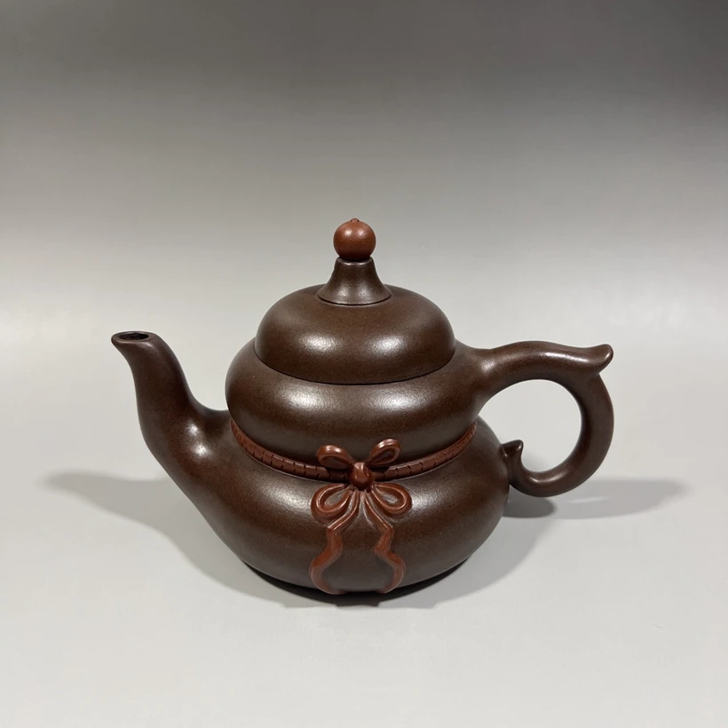 

Китайский исинский стеклянный чайник из красной глины, чайник Zhou Guizhen куб. См