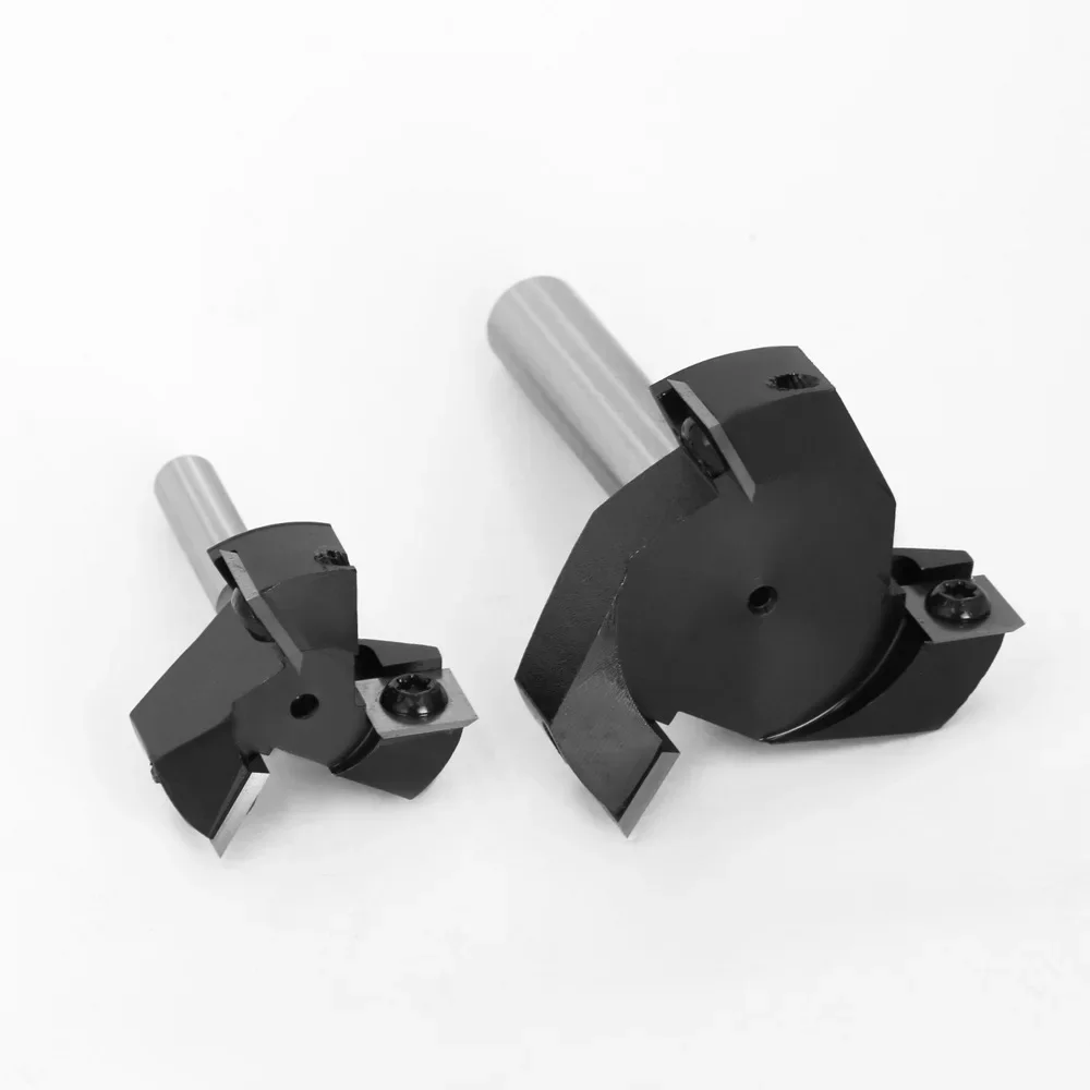 Строгальная фреза OUIO твердосплавная с 3 канавками диаметр резки 37 мм 59 хвостовик 8