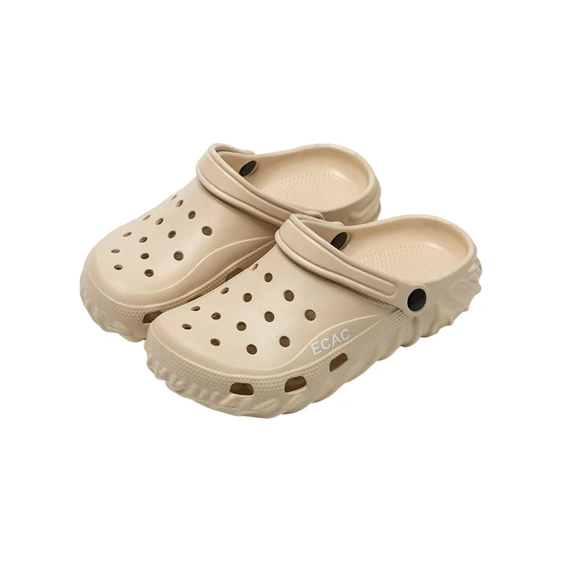 Фото Новинка 2025, женская летняя уличная пляжная обувь с допамином Crocs на морской платформе, сандалии увеличения №3