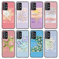 pastel oil painting case for samsung galaxy a10 a20 a21s a31 a40 a41 a42 a50 a51 a52 a70 a71 a72 a03s a32