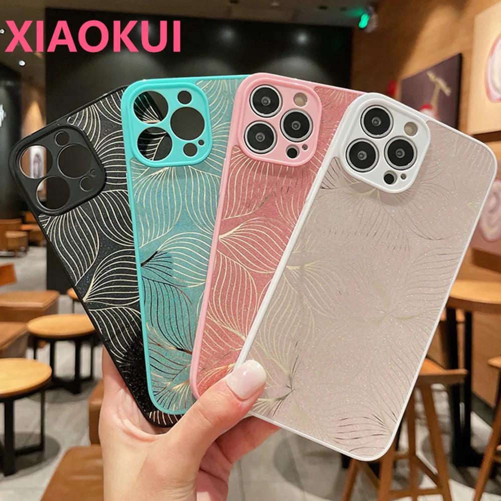 

Case Glitter Soft Case For iPhone 13 12 11 Pro XR Laser Gradient Cover for iphone XS Max 7 8 Plus SE 2020 13