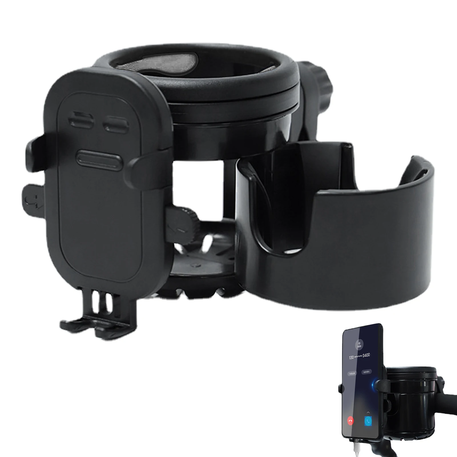 

Baby Stroller Accessories 3 IN 1 Universal Stable Placement Mobile Phone Cup Holder For Outdoor Pushchair Carriage Organizers