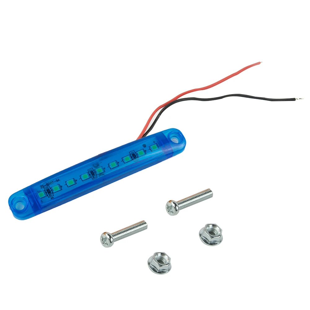 Внешние фонари индикаторные лампы для автомобиля синий зеленый боковой маркер
