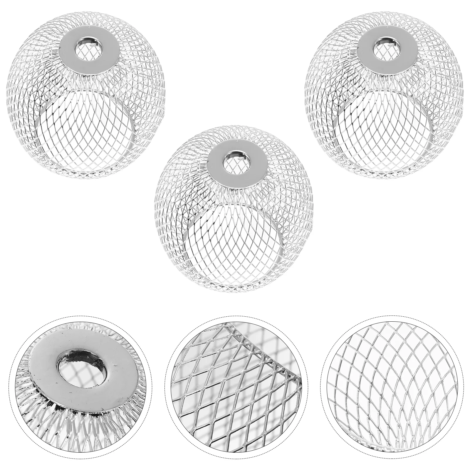 

Replacement Globe Ceiling Light Lampshade Glass Holders Hollow-out Adornment