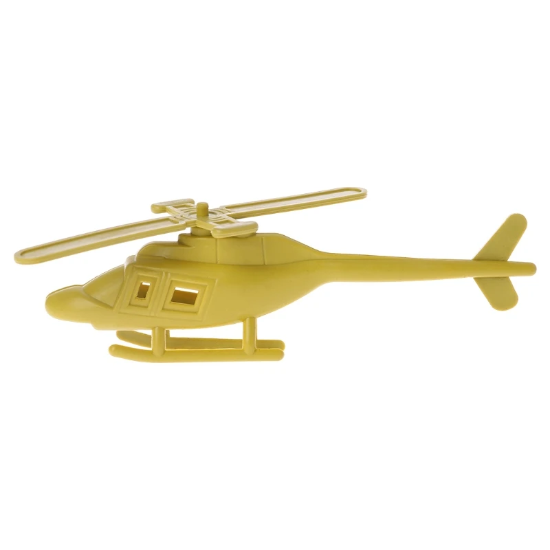 

85WA Military Helicopter Sand Scene Model Men Accessories Children Gifts