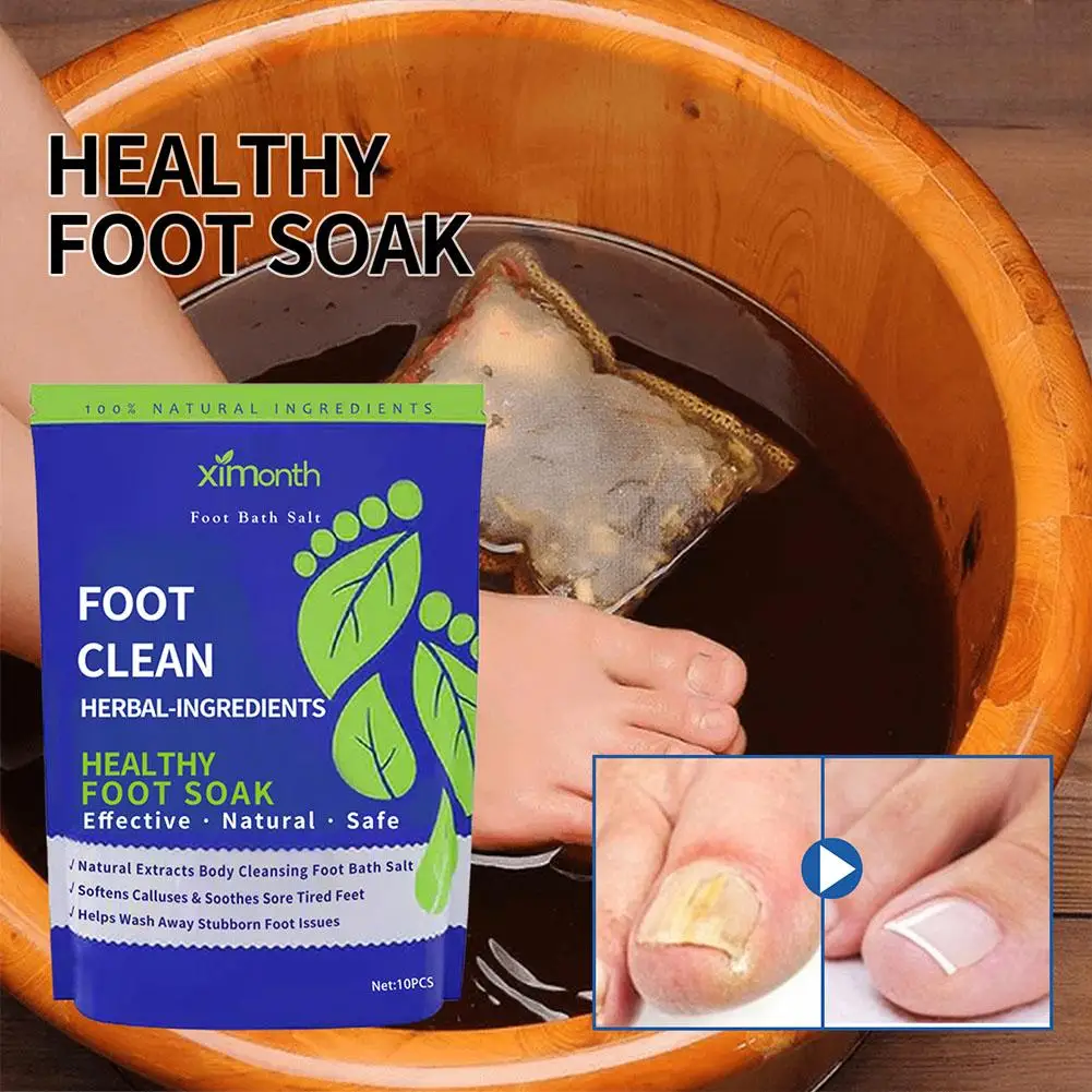 

Foot Soak Herbal Lymphatic Health Promote Blood Circulation Kidney Stress Bath Moisture Support Foot Remove Sleep Improve A2J7