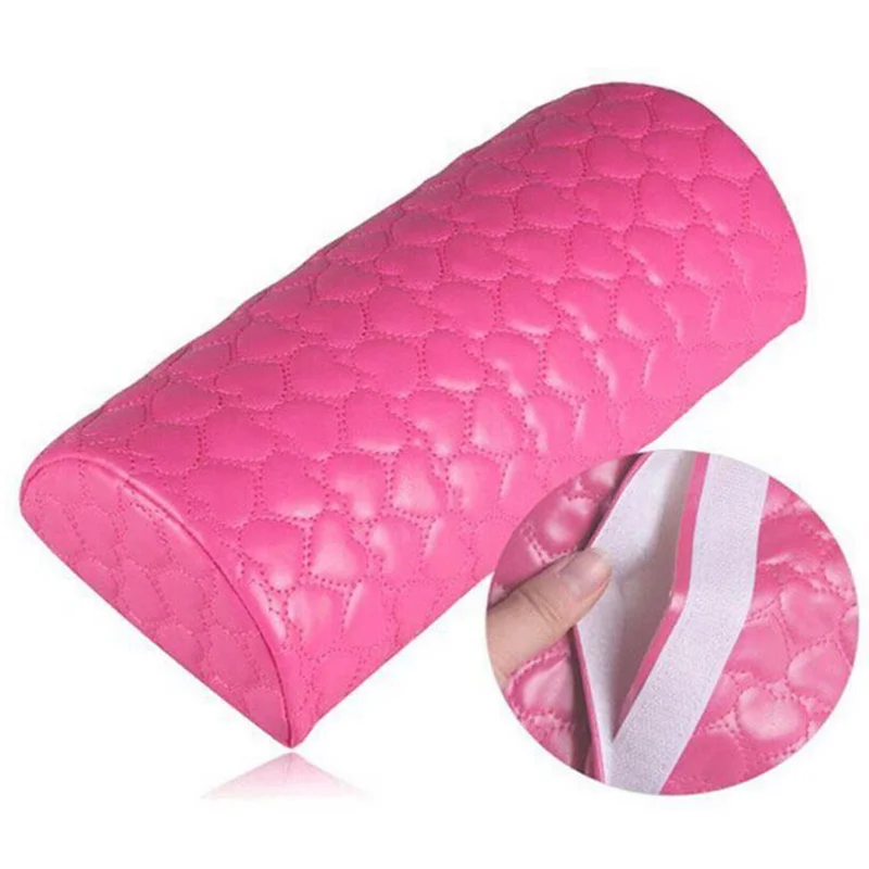 Подставка под руку подушка с полукруглой подушкой дизайн ногтей маникюр уход