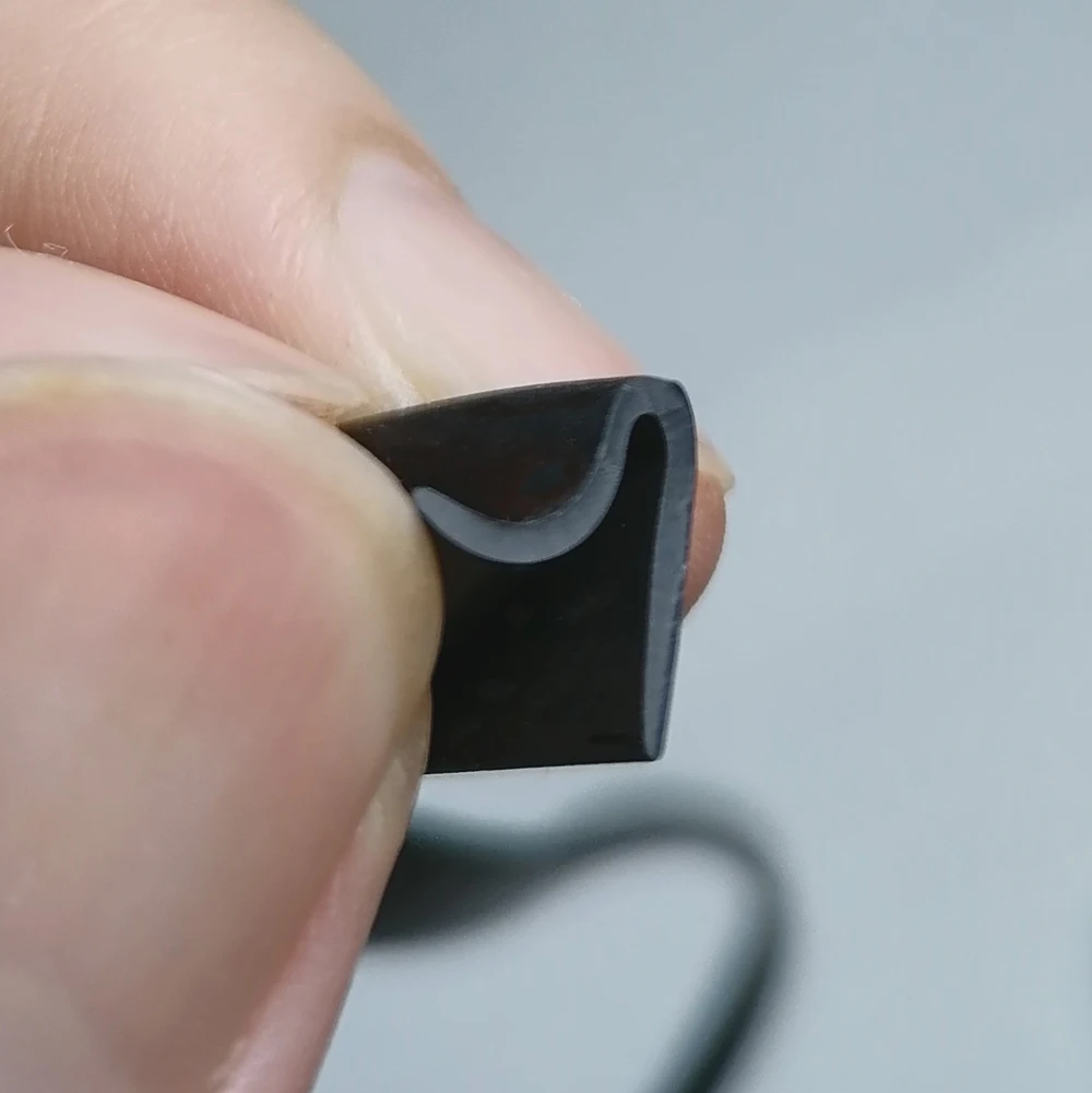 Формованная U-образная лента для двери фотоклейкая противопыльная Автомобильная