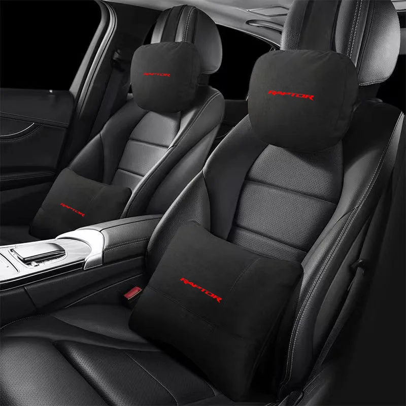 

Top Quality Car Headrest Neck Support Seat Soft Neck Pillow for ford raptor f-150 f150 svt Pickup Focus Car Accessories