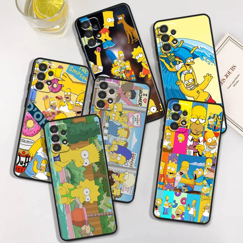 Чехол для телефона с рисунком из мультфильма Симпсоны