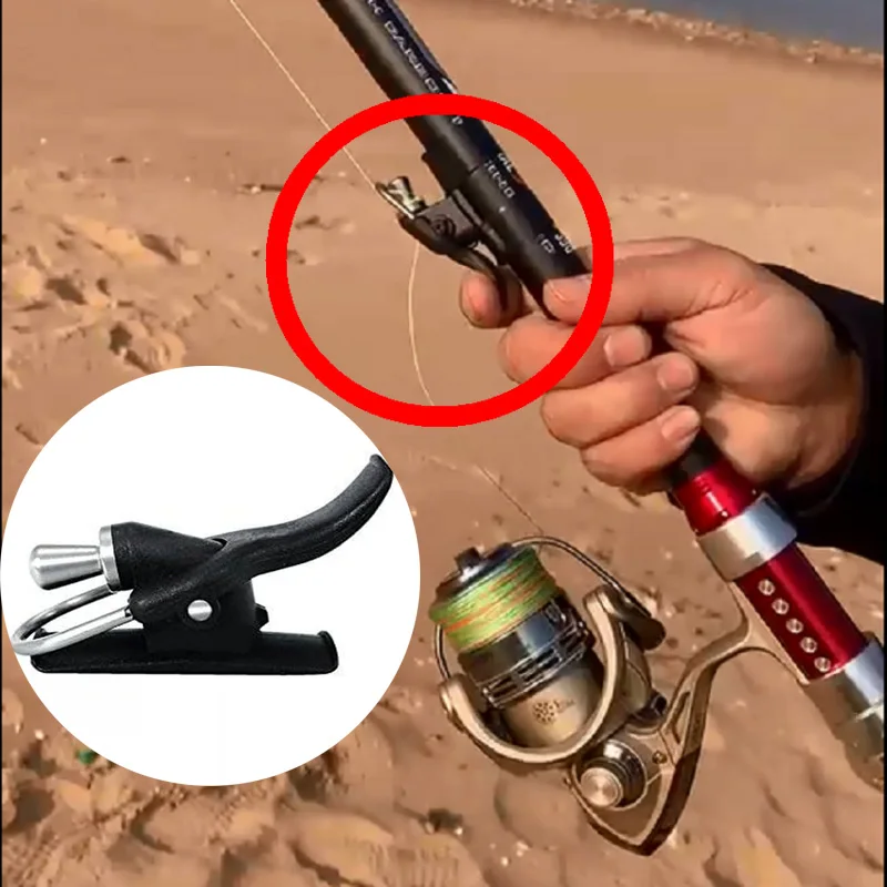 

Outdoor Fishing Splint Auxiliary Power Thumb Button Throwing Trigger Cannon Clip Fixed Spool Throwing Portable Finger Protector